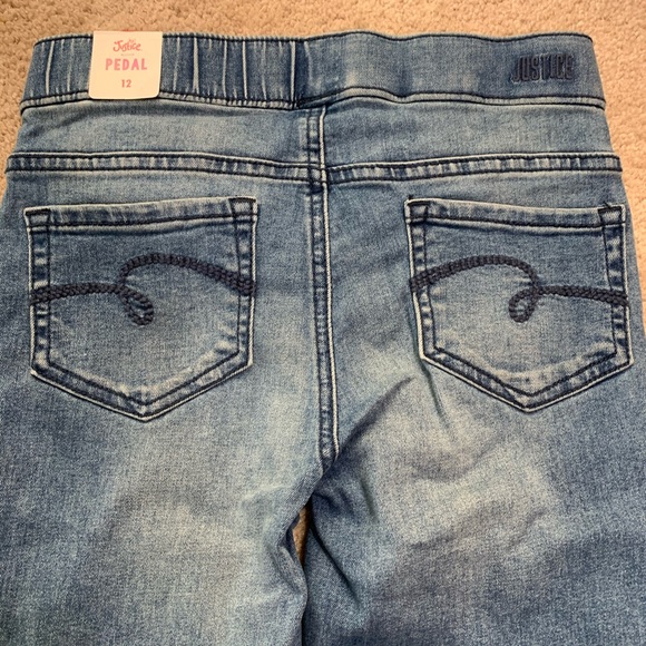 Justice girls Pedal jeggings size 12 BNWT size 12 - Picture 13 of 13